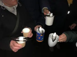 Fiirobig-Cüpli mit Feuerzangenbowle 2023